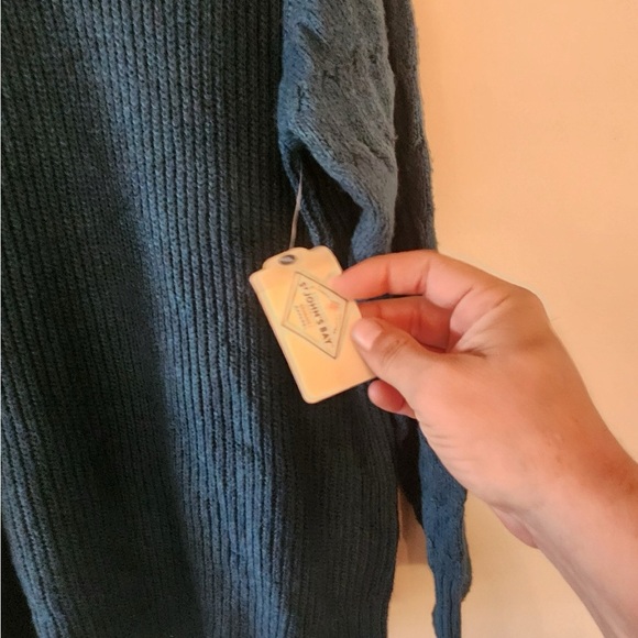 St Johns Bay hunter green oversized sweater size womens xxl - Picture 2 of 5